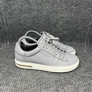 Birkenstock Bend Low Grey Leather Lace Up Sneakers Women’s Size 39 / US 8